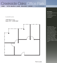 1440 Maria Ln, Walnut Creek, CA à louer Plan d  tage- Image 1 de 1