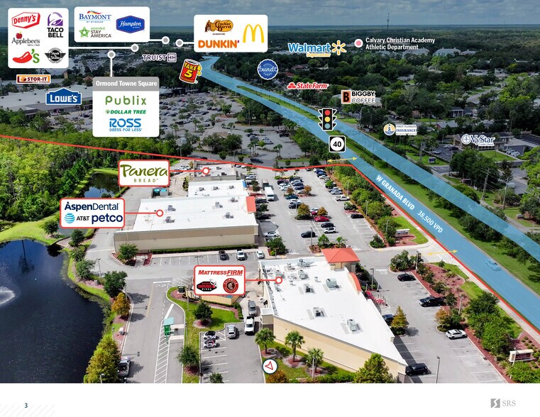 1290-1310 W Granada Blvd, Ormond Beach, FL à vendre - Photo du bâtiment - Image 3 de 12