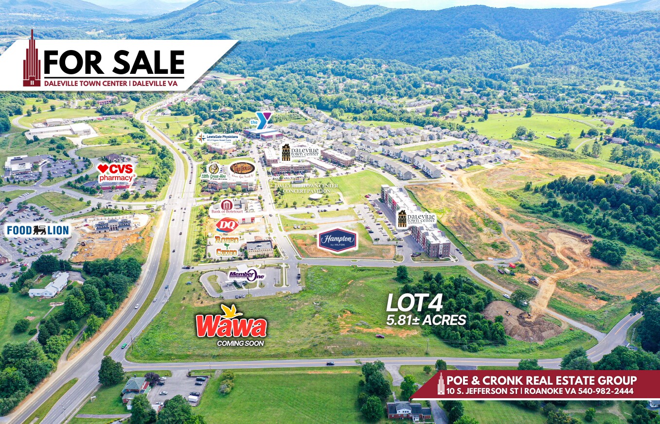 91 Town Center St, Daleville, VA à vendre Photo du bâtiment- Image 1 de 7
