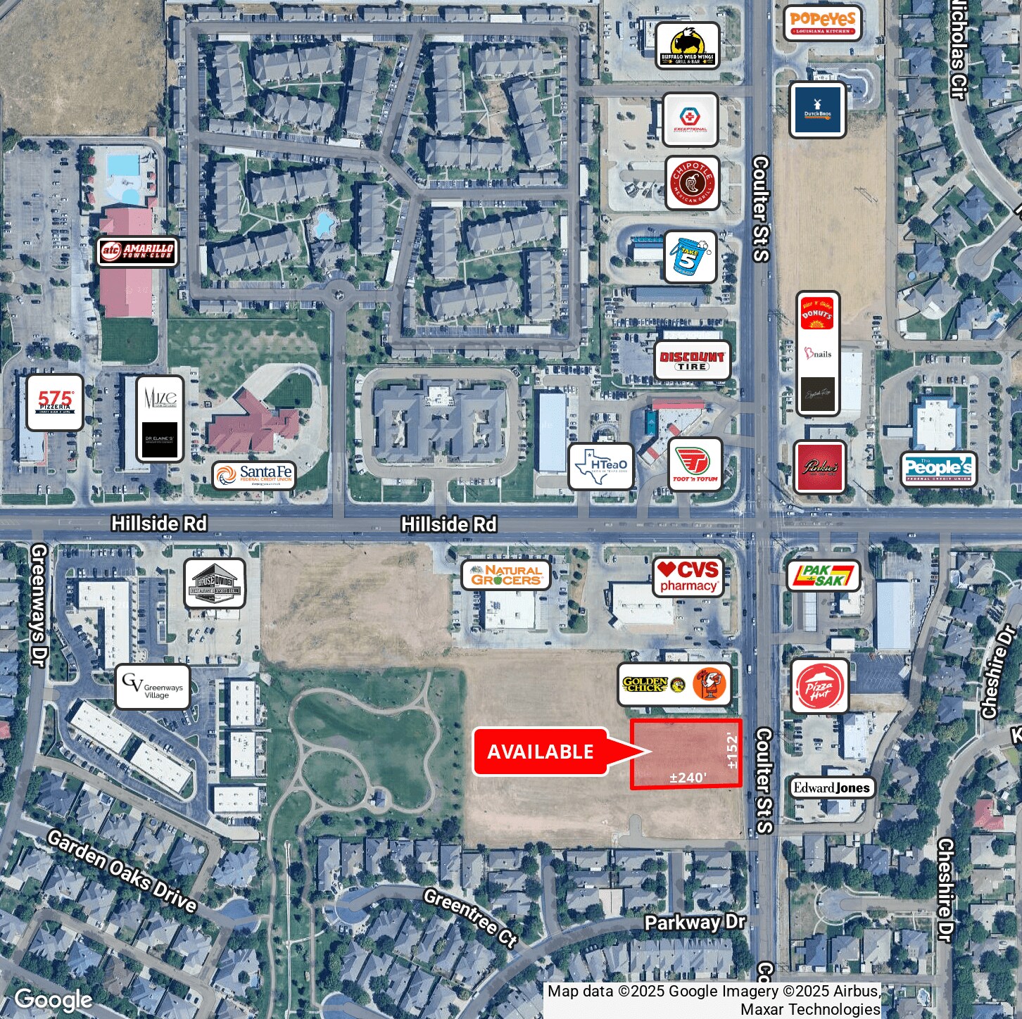 Coulter South Of Hillside Lot 2, Amarillo, TX for sale Building Photo- Image 1 of 4