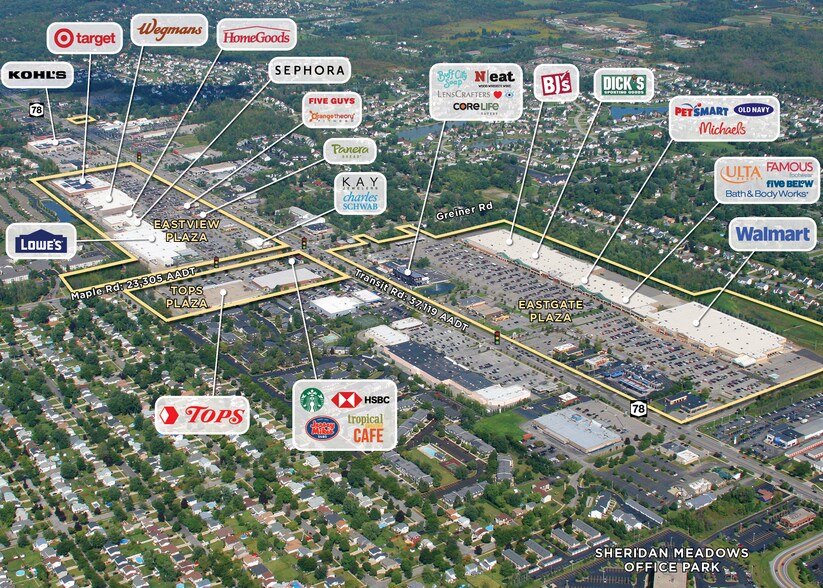 2379 Maple Rd, Williamsville, NY à louer - Aérien - Image 2 de 6