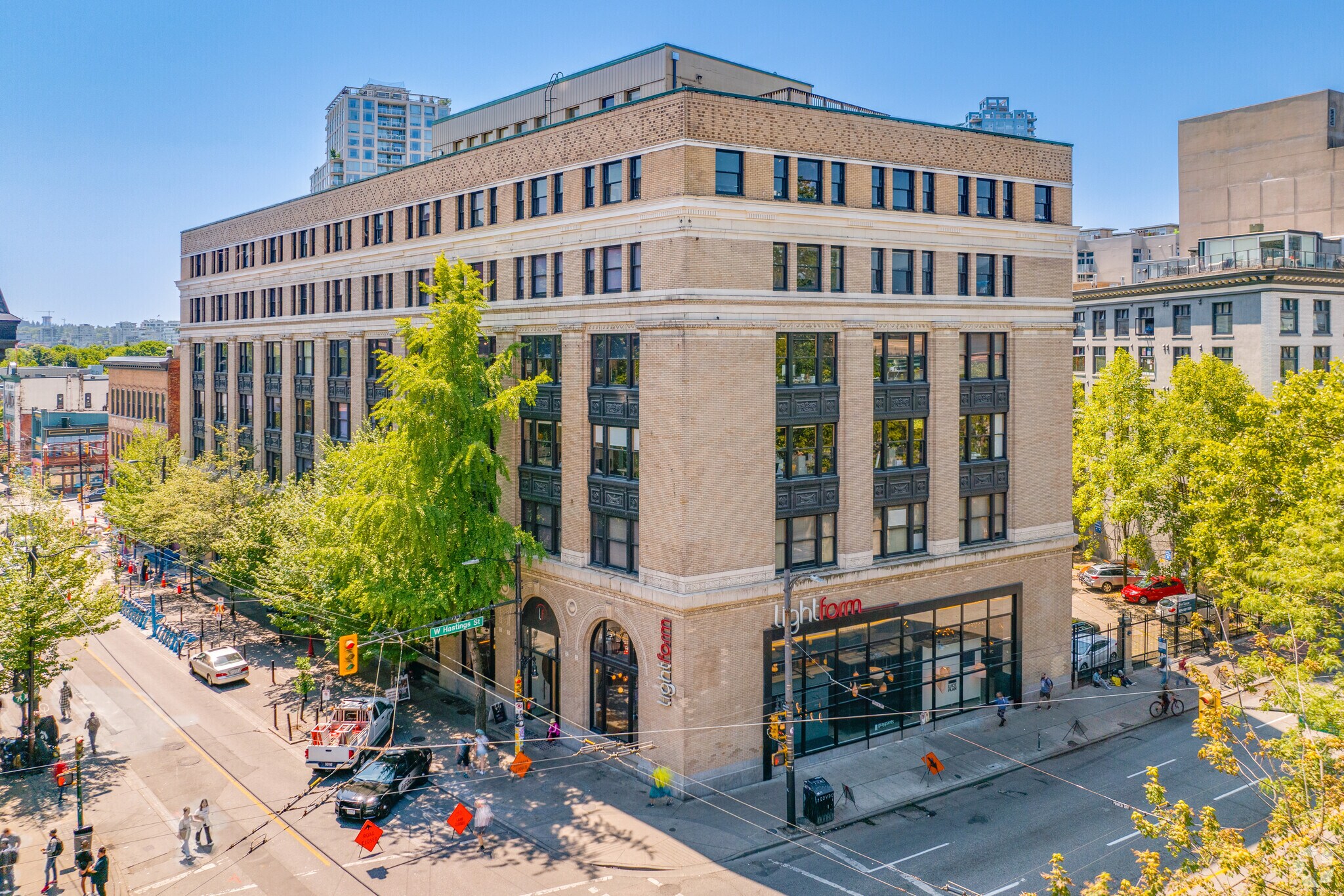 425 Carrall St, Vancouver, BC à louer Photo du bâtiment- Image 1 de 6