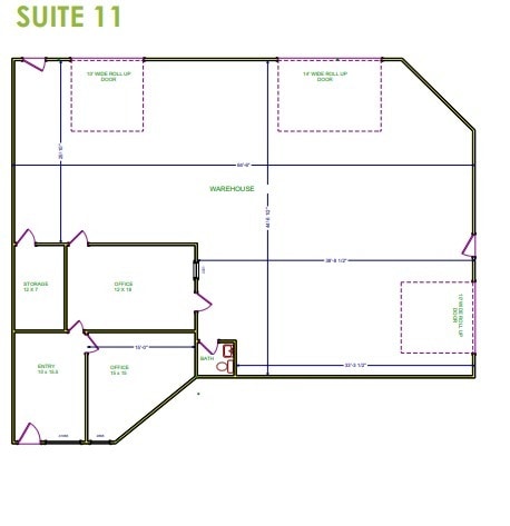 1835 E 6th St, Tempe, AZ for lease Floor Plan- Image 1 of 1