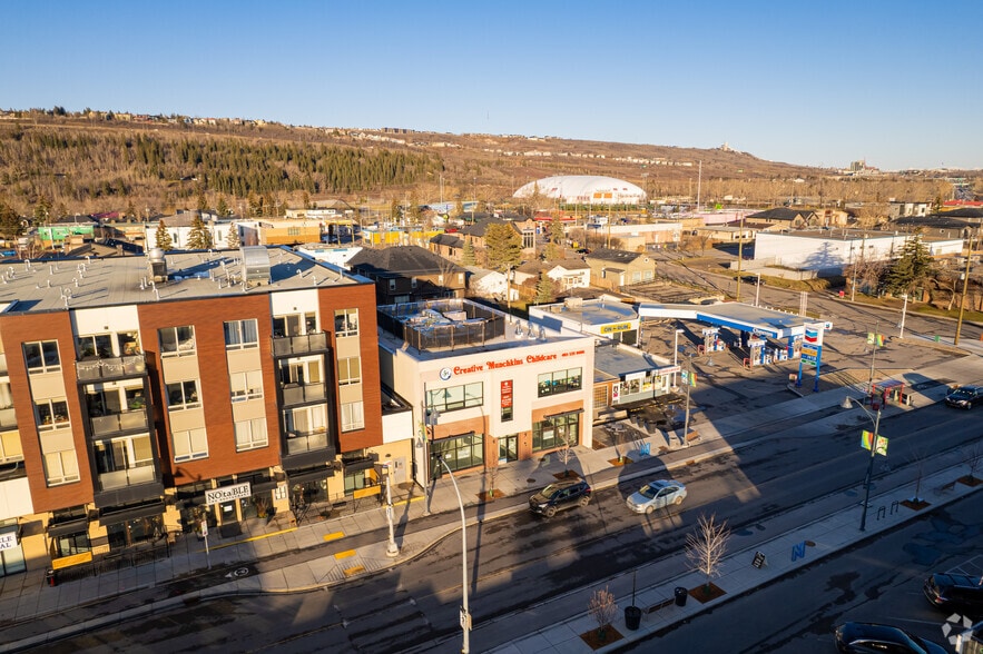 4623 Bowness Rd NW, Calgary, AB for lease - Aerial - Image 3 of 6