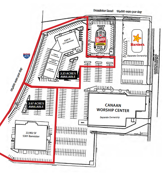 Bannister Square Redevelopment portfolio of 3 properties for sale on LoopNet.ca - Site Plan - Image 2 of 8