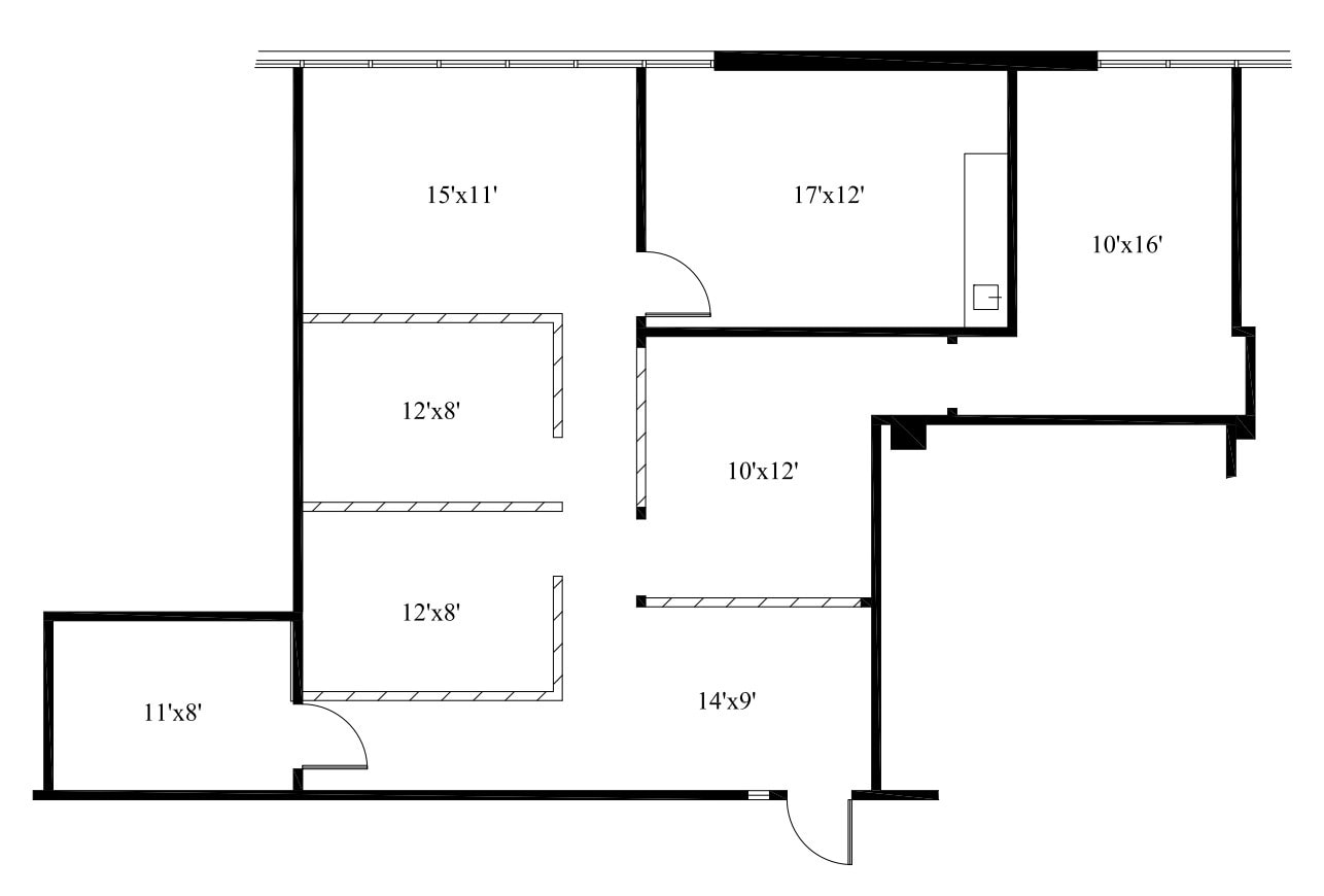 1331 Airport Fwy, Euless, TX à louer Plan d’étage- Image 1 de 1