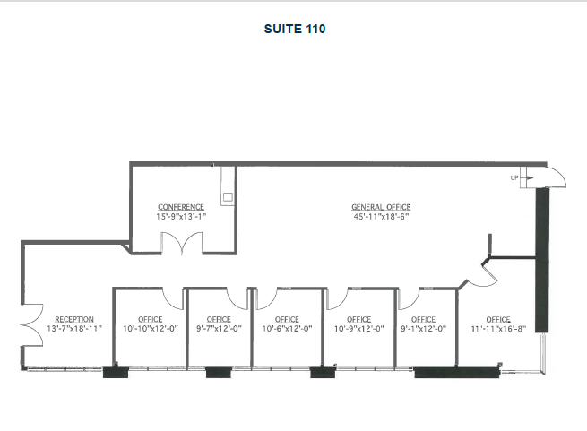 203 N Brea Blvd, Brea, CA for lease Floor Plan- Image 1 of 1