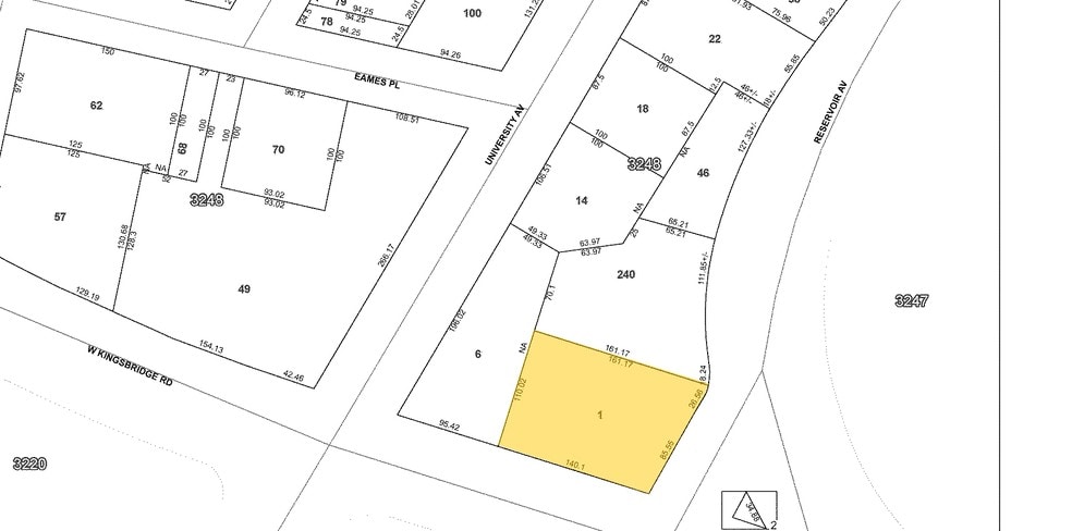 2691 Reservoir Ave, Bronx, NY for lease - Plat Map - Image 2 of 2