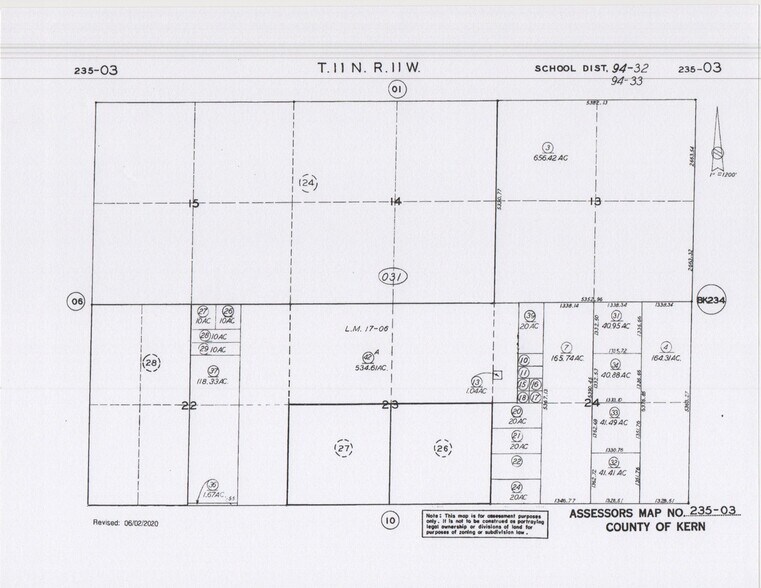 235-031-11-00-0, California City, CA à vendre - Photo principale - Image 1 de 8
