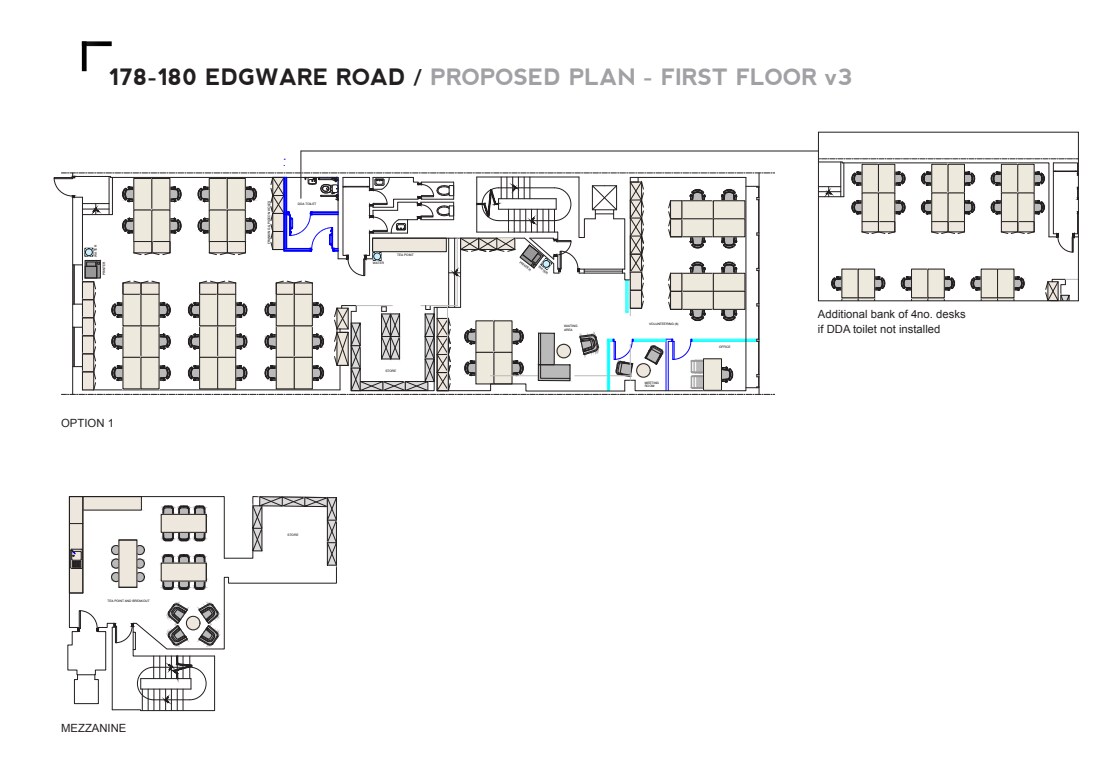 178-180 Edgware Rd, London for lease Floor Plan- Image 1 of 27