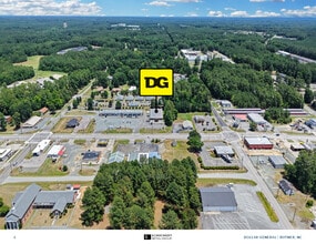 304 Central Ave, Butner, NC - Aerial map view