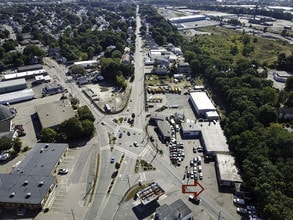 106 River St, Dedham, MA - AERIAL  map view