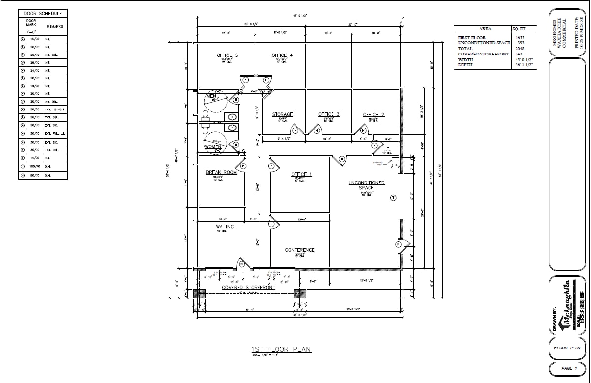 1011 N Highway 77, Waxahachie, TX for lease Floor Plan- Image 1 of 1