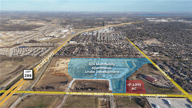 More details for N Locust Street, Denton, TX - Land for Sale