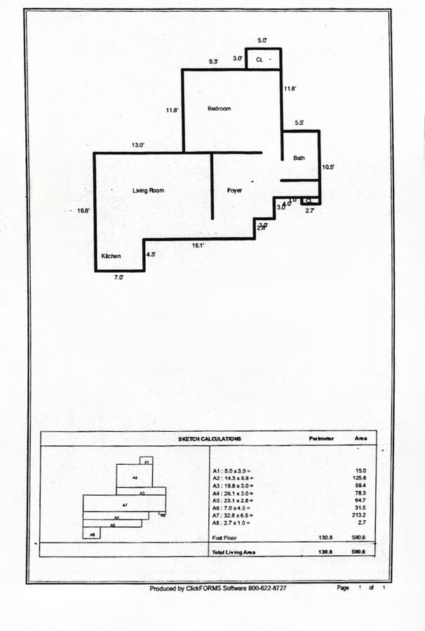 120 E 36th St, New York, NY 10016 - Unité 1G Co-op - - Plan d’étage - Image 1 of 8