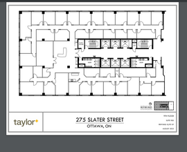 275 Slater St, Ottawa, ON à louer Plan d  tage- Image 1 de 1