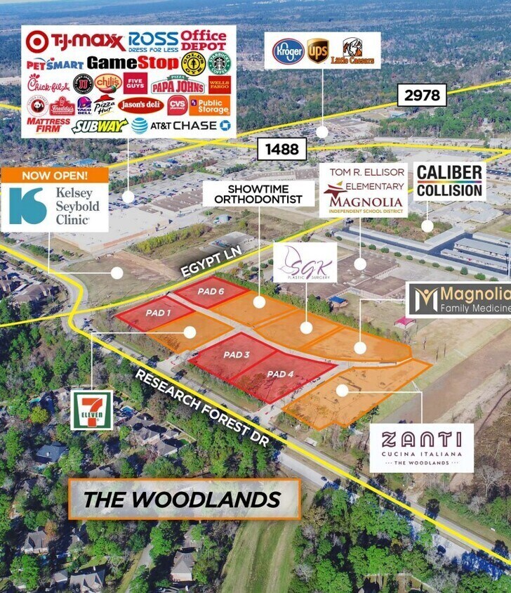 10140 Research Forest Dr, The Woodlands, TX à vendre Photo du bâtiment- Image 1 de 2