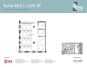 625 Marquette Ave, Minneapolis, MN à louer Plan d’étage- Image 1 de 1