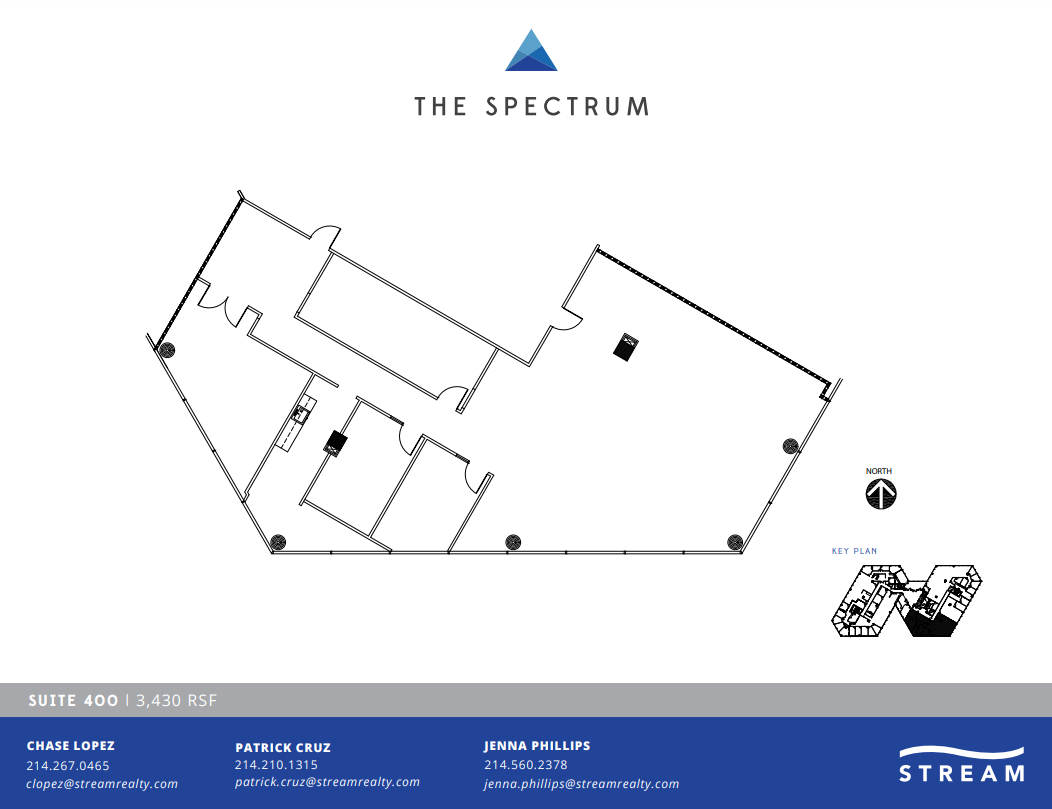 15301 Spectrum Dr, Addison, TX for lease Floor Plan- Image 1 of 1