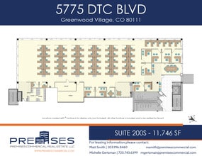 5775 DTC Blvd, Greenwood Village, CO for lease Floor Plan- Image 1 of 1