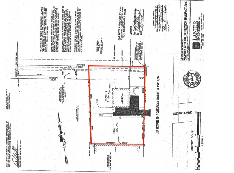1532 US Highway 19, Leesburg, GA à louer - Plan de site - Image 3 de 3