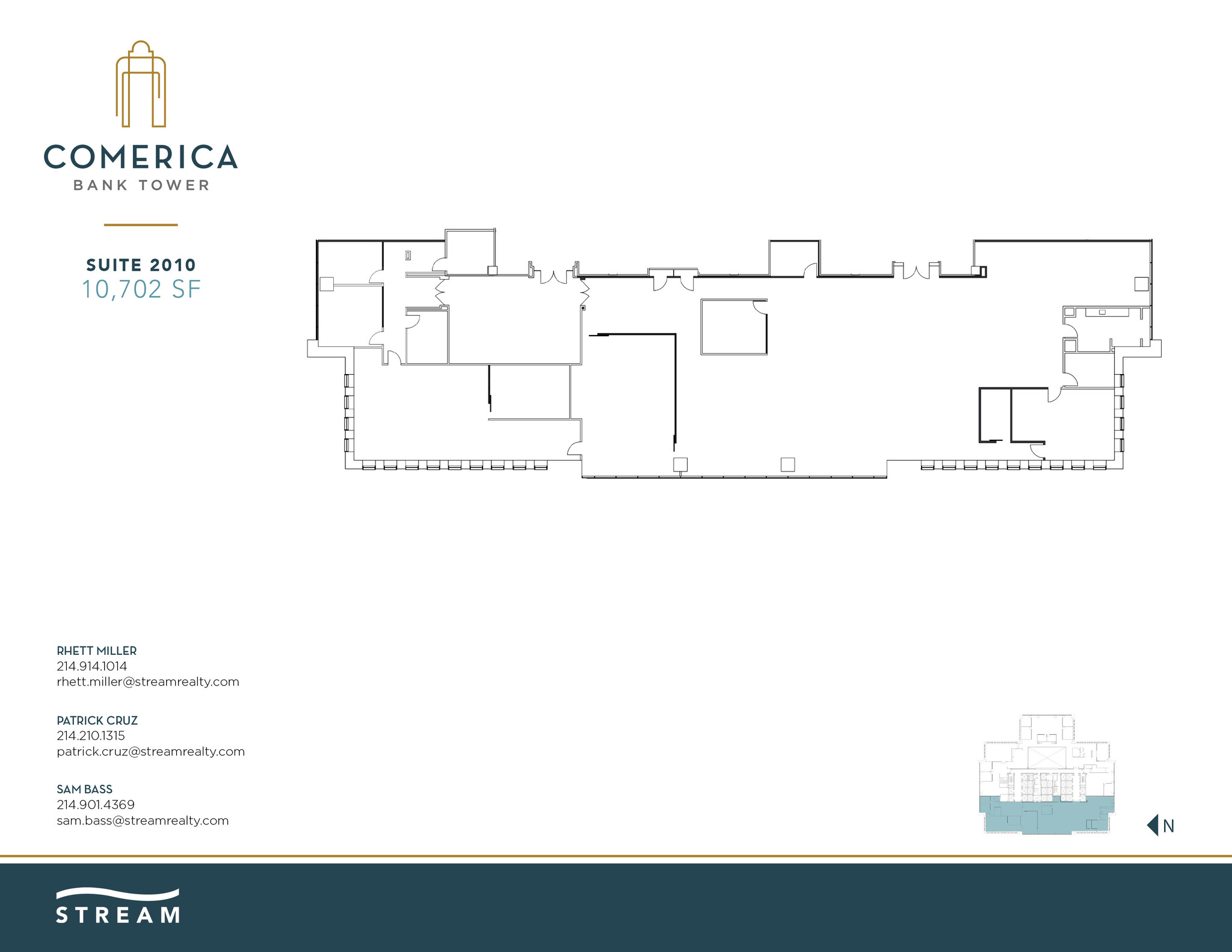 1717 Main St, Dallas, TX for lease Floor Plan- Image 1 of 1