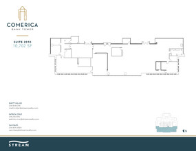 1717 Main St, Dallas, TX for lease Floor Plan- Image 1 of 1