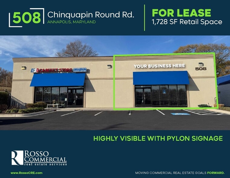 508 Chinquapin Round Rd, Annapolis, MD for lease - Building Photo - Image 1 of 10