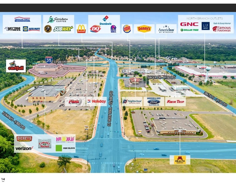 5630 Saint Croix Trl, North Branch, MN à louer - Photo du bâtiment - Image 3 de 14