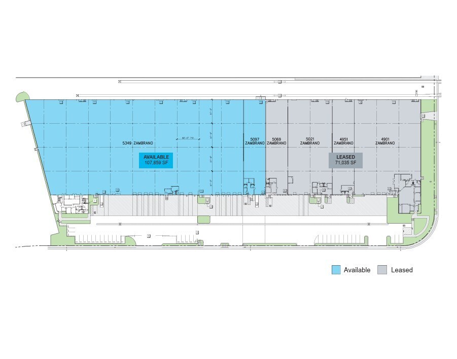 6001-6049 Slauson Ave, Commerce, CA for lease Site Plan- Image 1 of 1