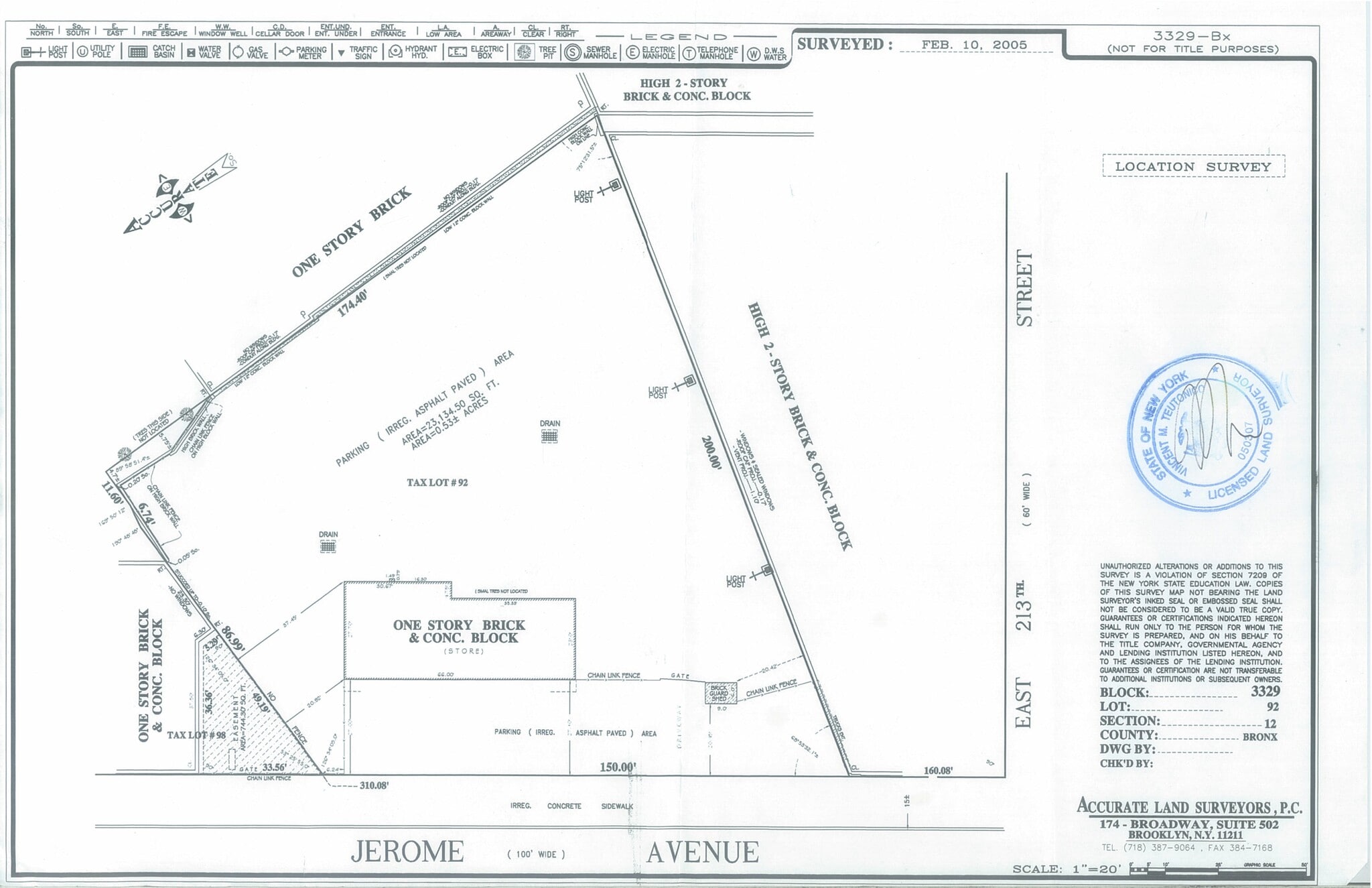 3604 Jerome Ave, Bronx, NY for lease Site Plan- Image 1 of 1