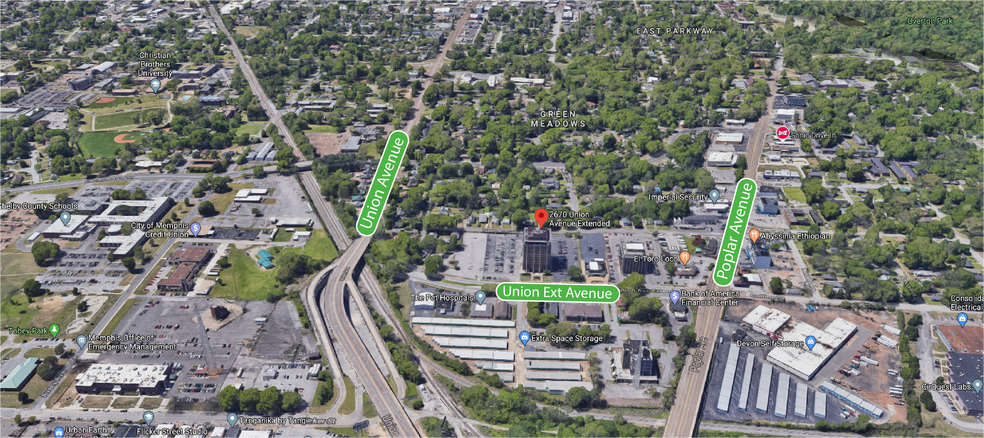 2670 Union Avenue Ext, Memphis, TN à louer - Photo du bâtiment - Image 2 de 6