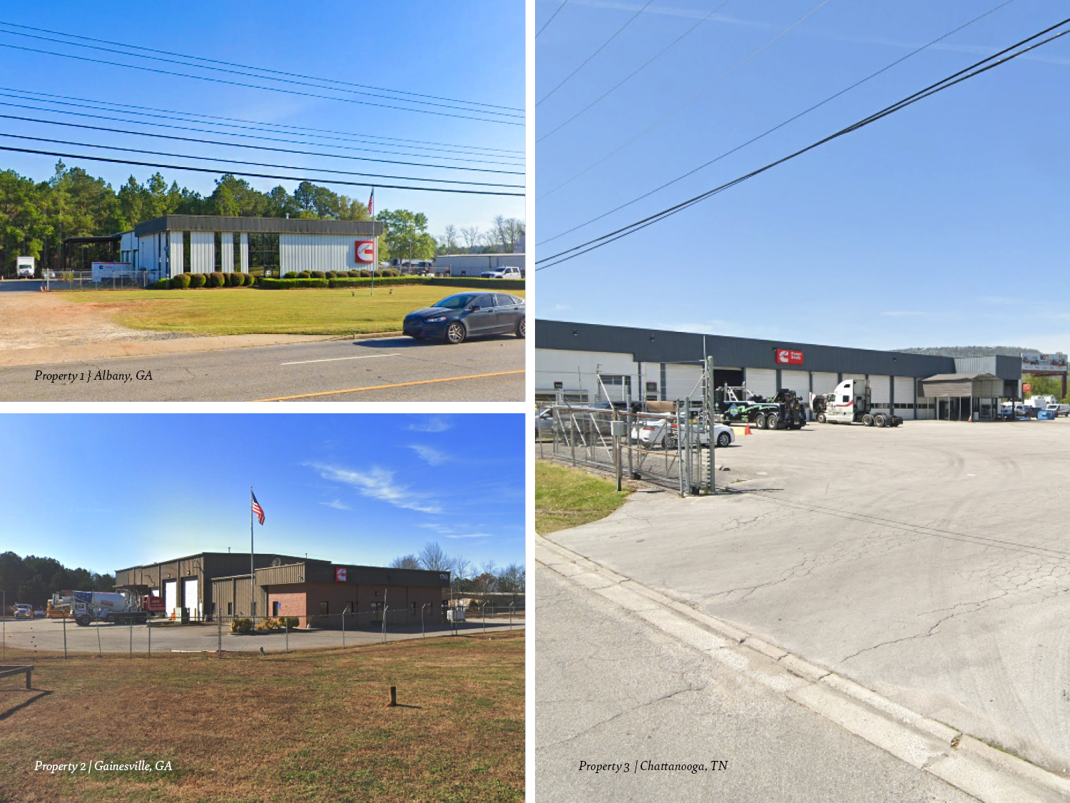 Cummins Inc. - Southeast Portfolio portfolio of 3 properties for sale on LoopNet.ca Building Photo- Image 1 of 7