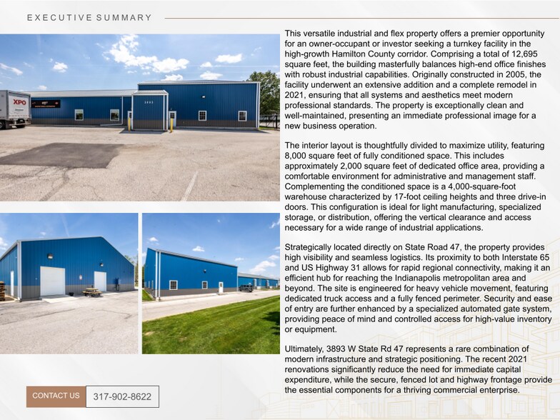 3893 W State Road 47, Sheridan, IN à vendre - Photo du bâtiment - Image 2 de 66