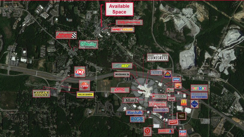 3303 Memorial Dr, Decatur, GA à louer - Aérien - Image 3 de 3