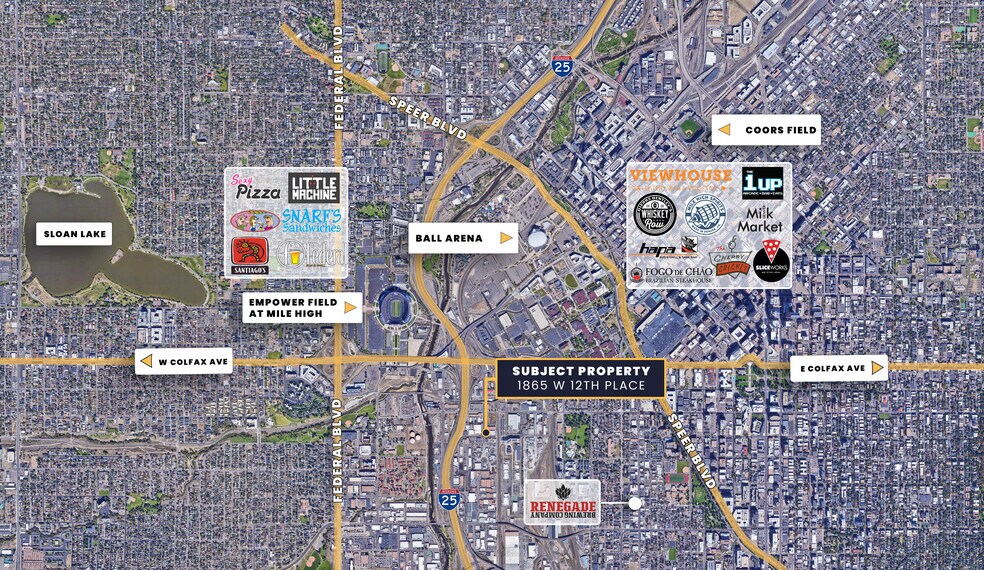 1825-1865 W 12th Ave, Denver, CO à louer - Photo du bâtiment - Image 2 de 3