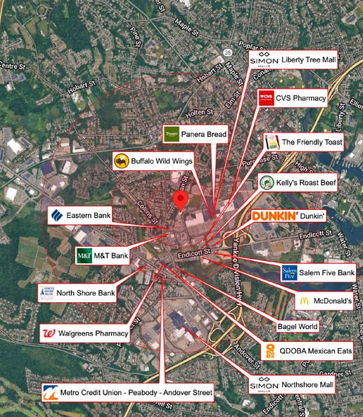 140 Commonwealth Ave, Danvers, MA à louer - Photo du bâtiment - Image 3 de 3