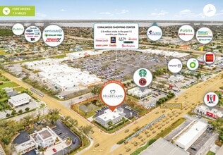 2139 Del Prado Blvd S, Cape Coral, FL - AERIAL map view