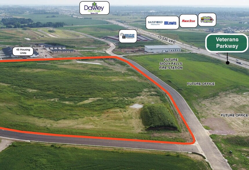 6600 E Paddington st, Sioux Falls, SD à vendre - Photo du bâtiment - Image 2 de 7