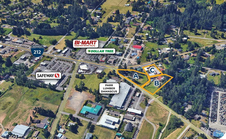 19770 SE Sunnyside Rd, Damascus, OR for sale - Aerial - Image 2 of 6