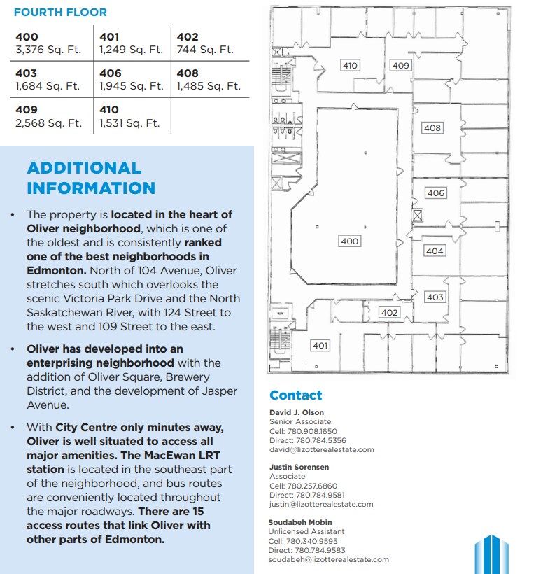 11454-11456 Jasper Av NW, Edmonton, AB à vendre Plan d’étage- Image 1 de 1