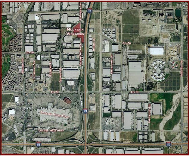 9050 Charles Smith Ave, Rancho Cucamonga, CA à vendre - Aérien - Image 2 de 4