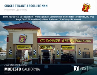 Plus de détails pour 2020 Standiford Ave, Modesto, CA - Commerce de détail à vendre