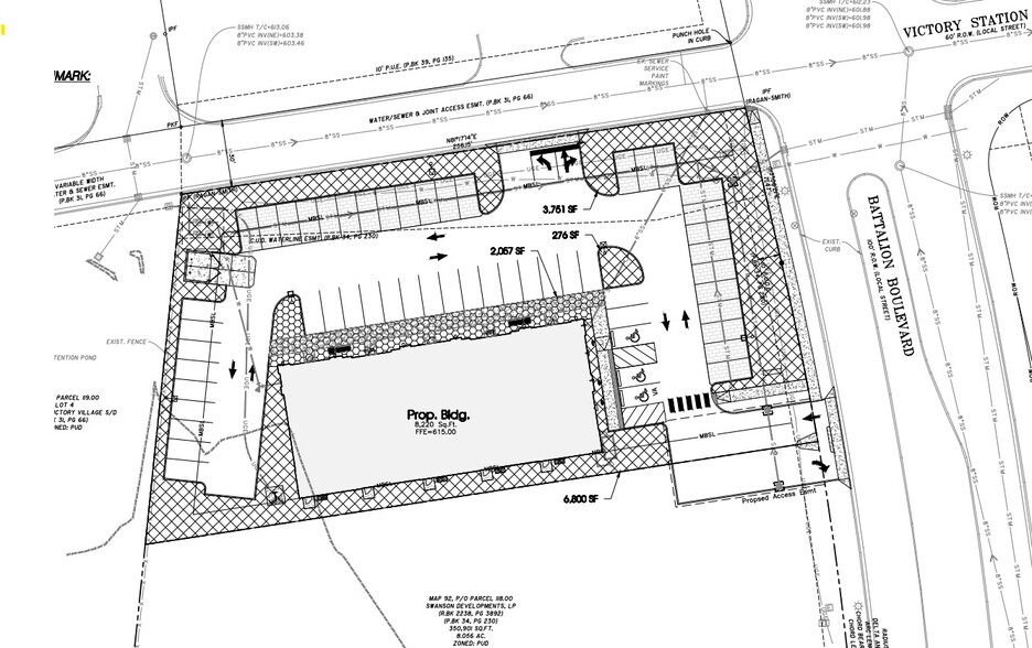 204 Battalion Blvd, Murfreesboro, TN for lease - Site Plan - Image 2 of 3