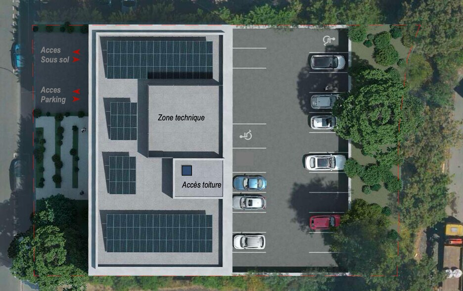 13 Rue Louis Renault, Balma for sale - Site Plan - Image 3 of 5