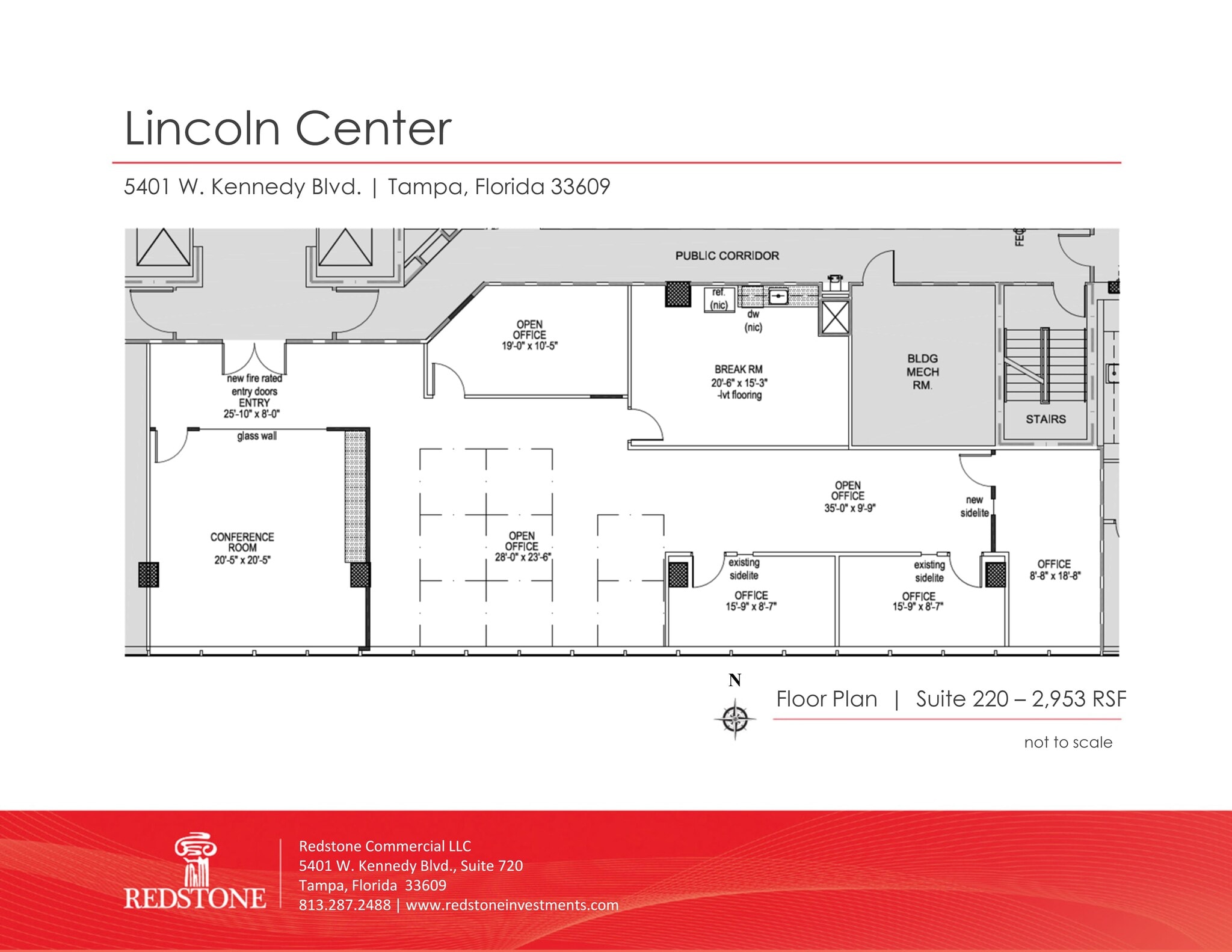 5401 W Kennedy Blvd, Tampa, FL for lease Site Plan- Image 1 of 1
