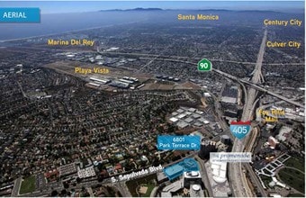 6801 Park Terrace Dr, Los Angeles, CA - AERIAL  map view - Image1