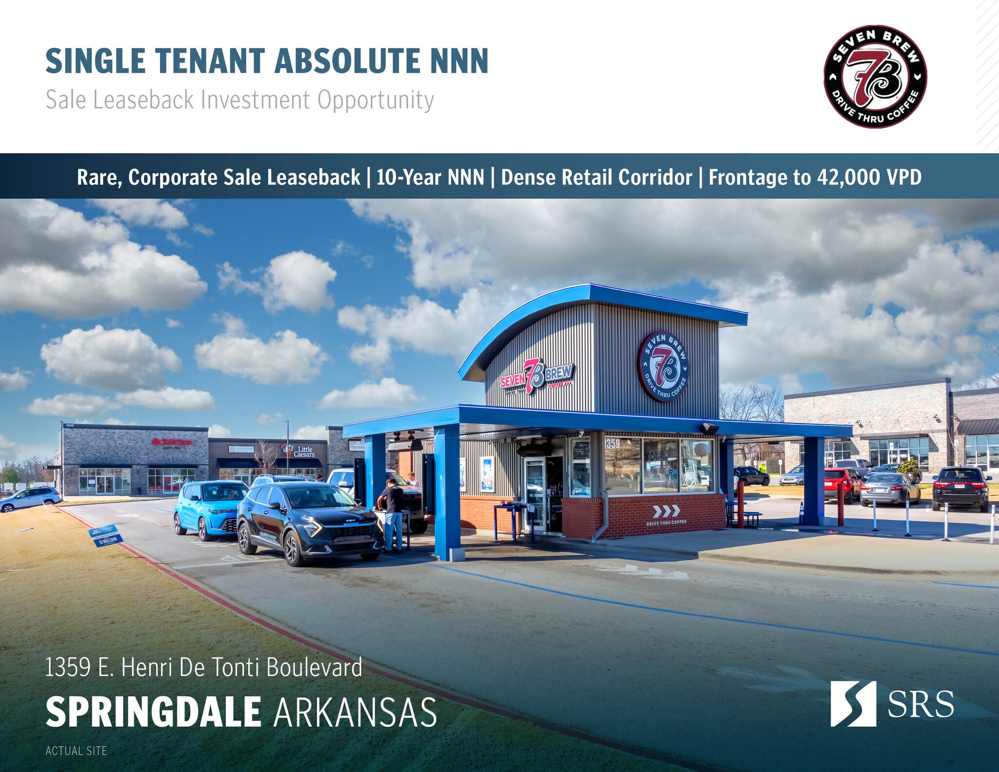 1359 E Henri De Tonti Blvd, Springdale, AR à vendre Photo du bâtiment- Image 1 de 12