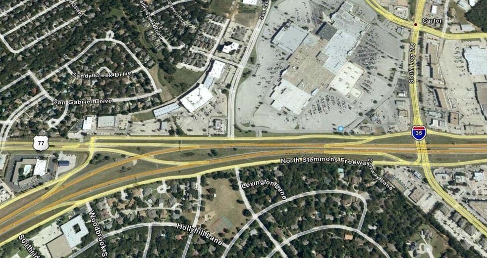 2324 San Jacinto Blvd, Denton, TX à louer - Aérien - Image 2 de 12