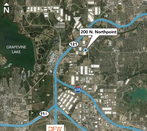 200 Northpoint Dr, Coppell, TX for lease - Aerial - Image 2 of 7